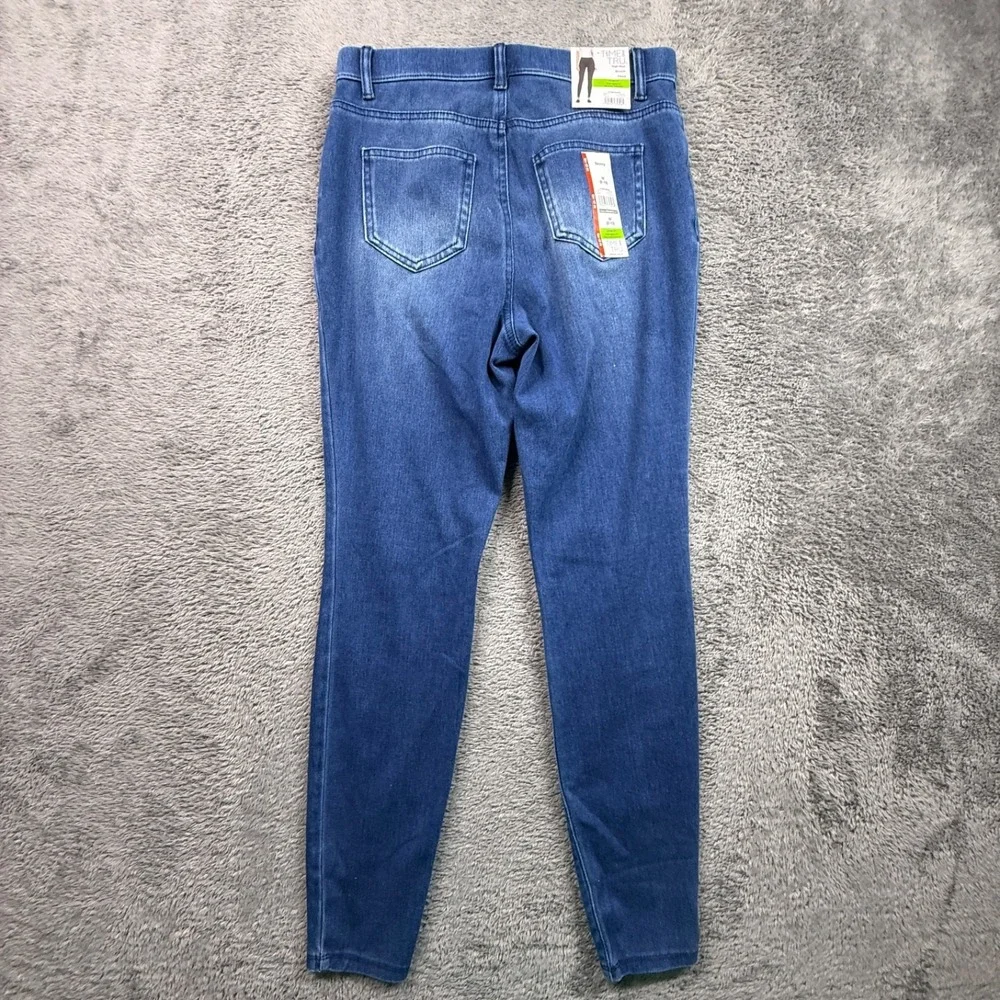Time And Tru Core Jegging NWT Indigo Blue Womens M Skinny Pull On Stretch Denim